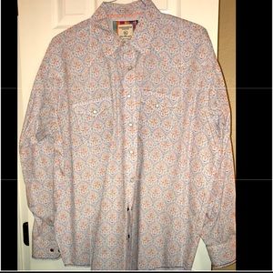 Men’s long sleeve button down dress shirt, NWOT
